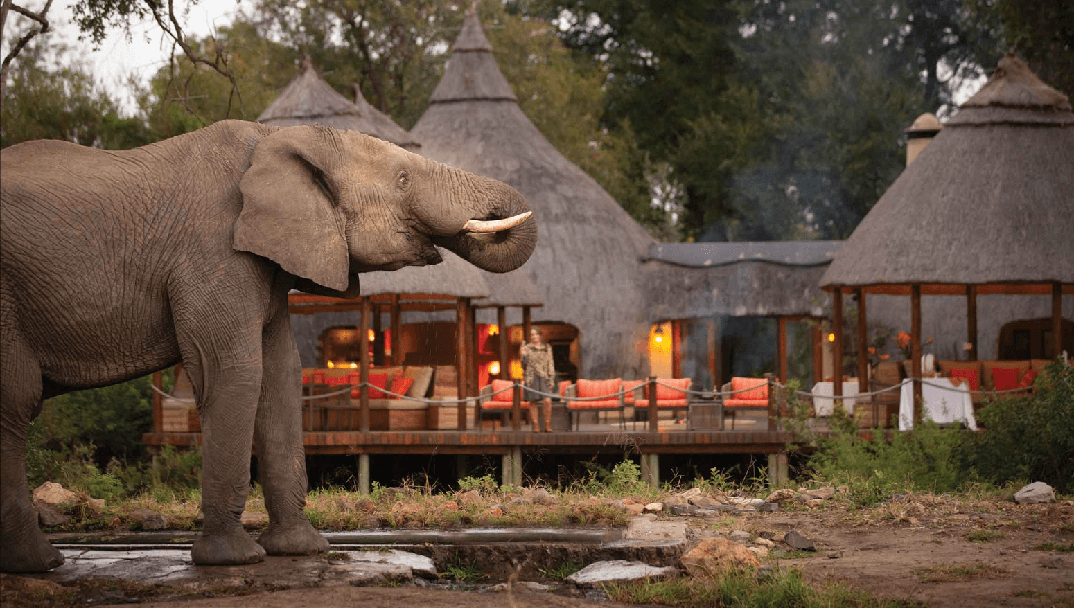 Kruger camp entrance